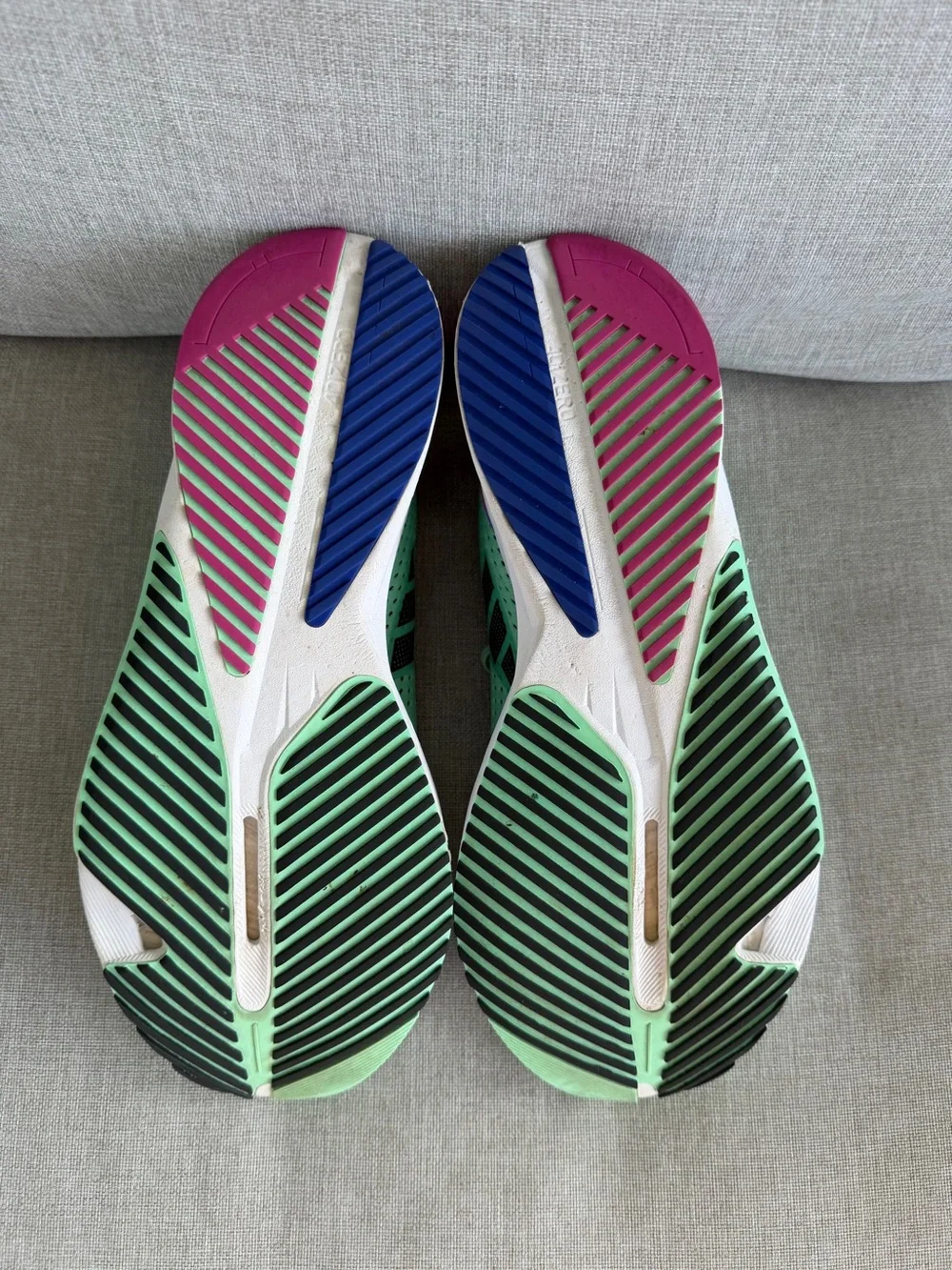 Adidas Adizero SL Women’s 11 Pulse Mint Lucid Fuchsia Running Shoes